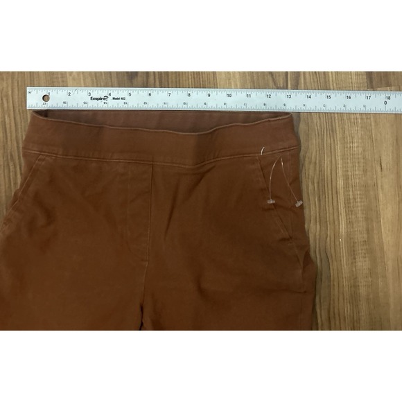 Spanx On The Go Ankle Slim Pant Stretch Bronze Glow Pants Womens sz Small - Picture 7 of 11